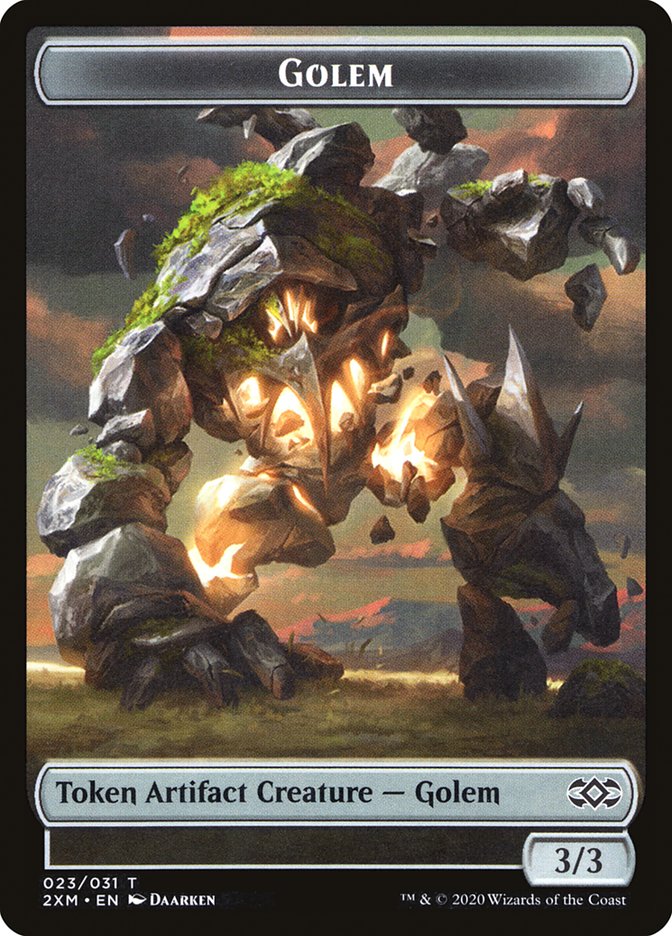 Golem Token [Double Masters] | Cracking-Singles