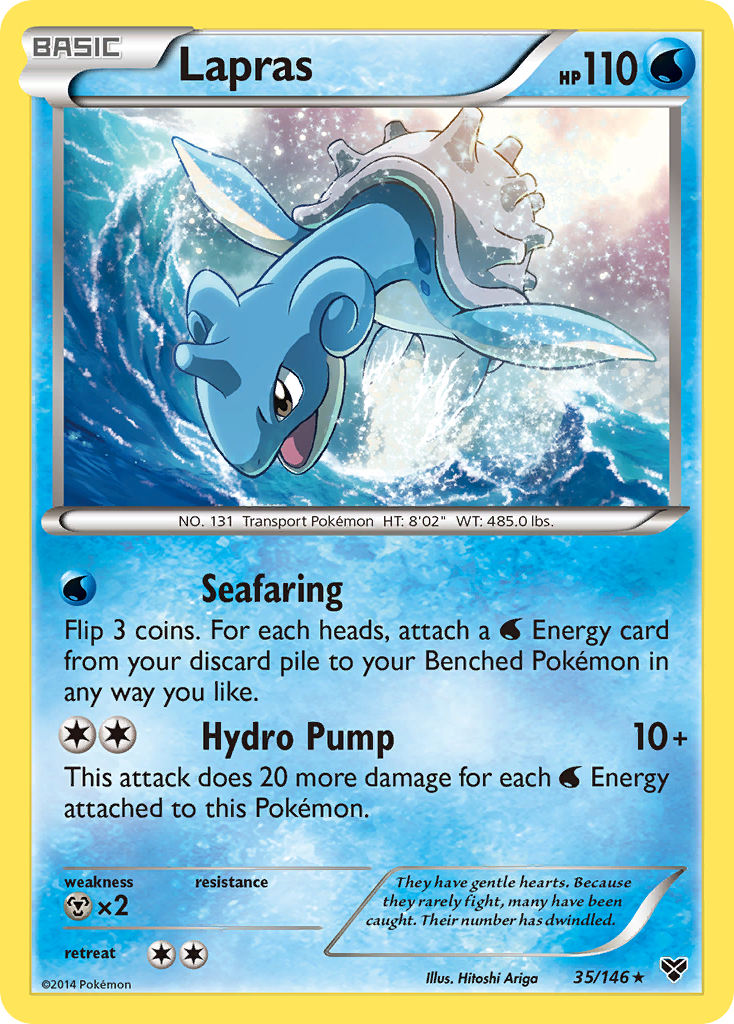 Lapras (35/146) [XY: Base Set] | Cracking-Singles