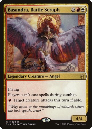 Basandra, Battle Seraph [Commander Anthology] | Cracking-Singles