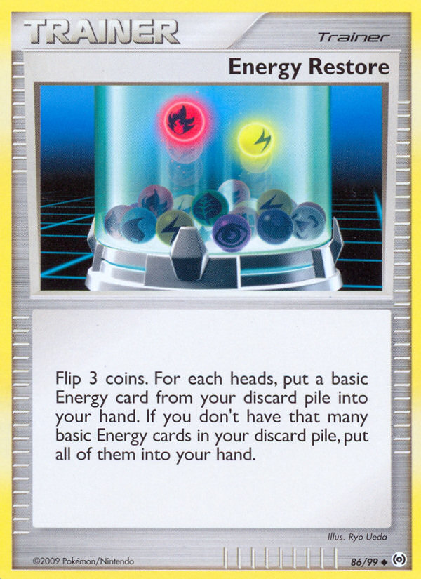 Energy Restore (86/99) [Platinum: Arceus] | Cracking-Singles