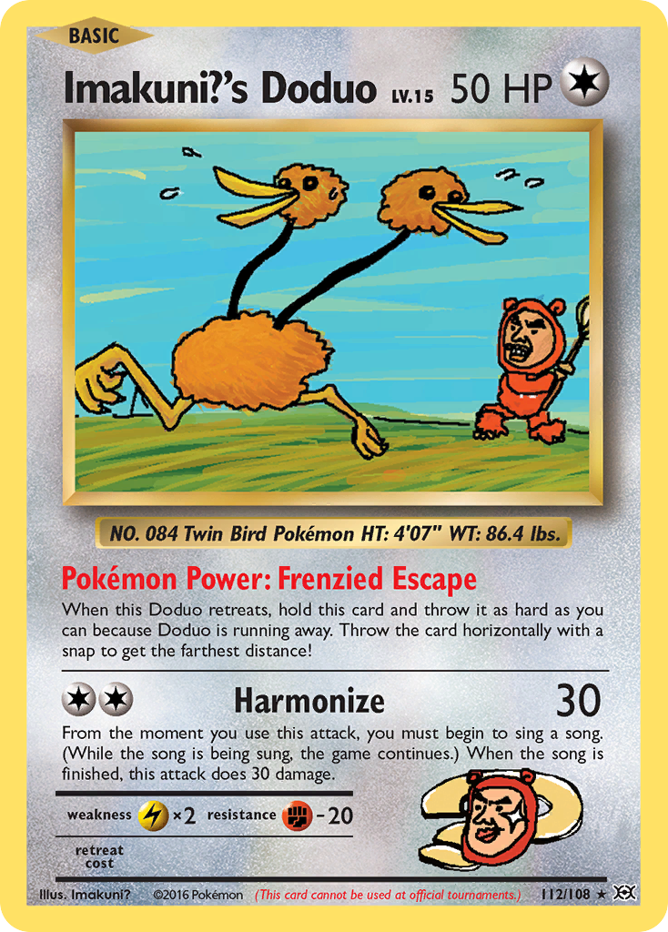 Imakuni?'s Doduo (112/108) [XY: Evolutions] | Cracking-Singles