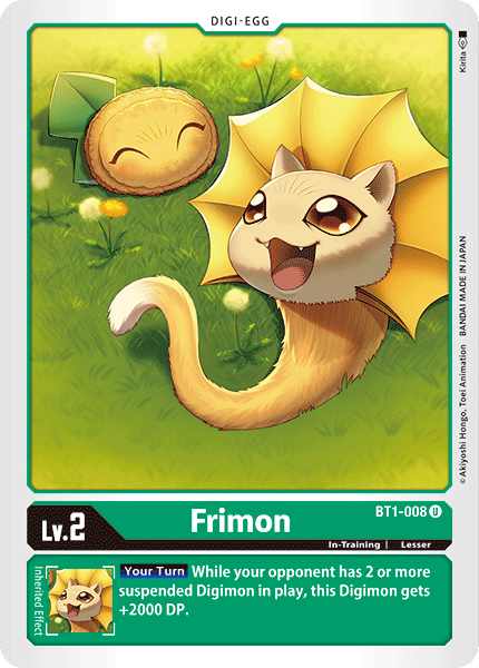 Frimon [BT1-008] [Release Special Booster Ver.1.0] | Cracking-Singles