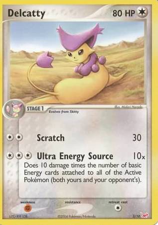 Delcatty (3/10) [EX: Trainer Kit - Latias] | Cracking-Singles