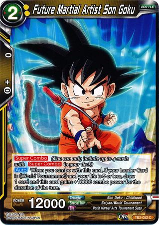 Future Martial Artist Son Goku [TB2-052] | Cracking-Singles