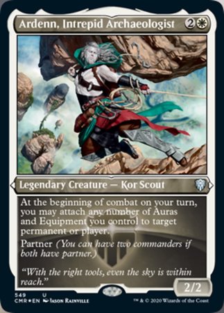 Ardenn, Intrepid Archaeologist (Foil Etched) [Commander Legends] | Cracking-Singles