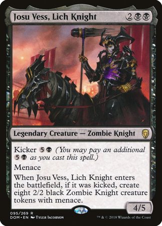 Josu Vess, Lich Knight [Dominaria] | Cracking-Singles