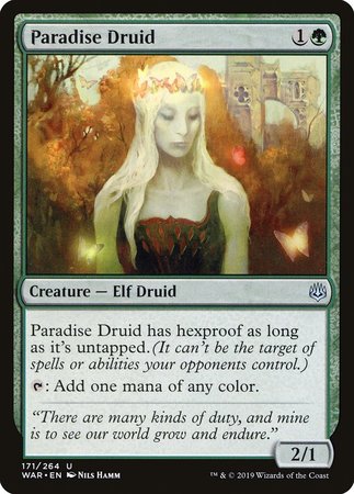 Paradise Druid [War of the Spark] | Cracking-Singles