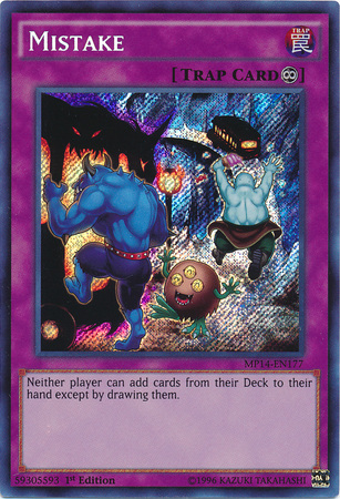 Mistake [MP14-EN177] Secret Rare | Cracking-Singles