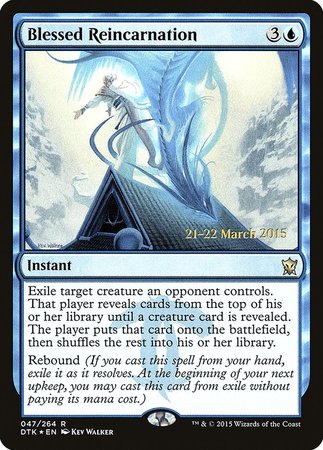 Blessed Reincarnation [Dragons of Tarkir Promos] | Cracking-Singles