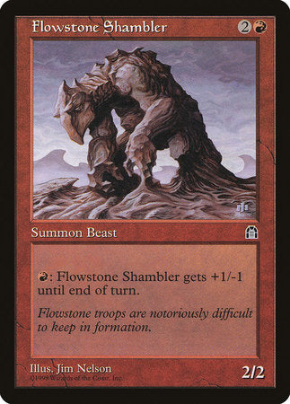 Flowstone Shambler [Stronghold] | Cracking-Singles