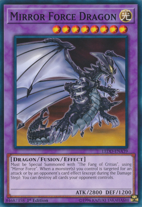 Mirror Force Dragon [LEDD-ENA39] Common | Cracking-Singles