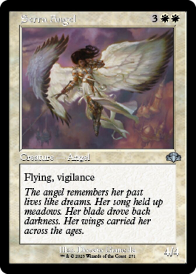 Serra Angel (Retro) [Dominaria Remastered] | Cracking-Singles