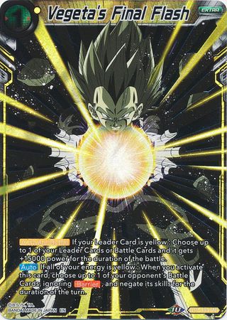 Vegeta's Final Flash [BT9-133] | Cracking-Singles