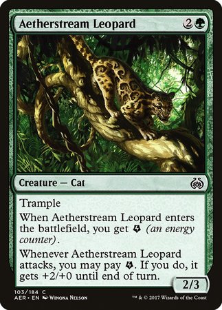 Aetherstream Leopard [Aether Revolt] | Cracking-Singles