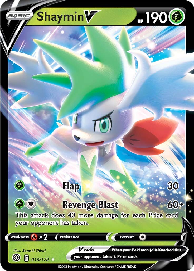 Shaymin V (013/172) [Sword & Shield: Brilliant Stars] | Cracking-Singles