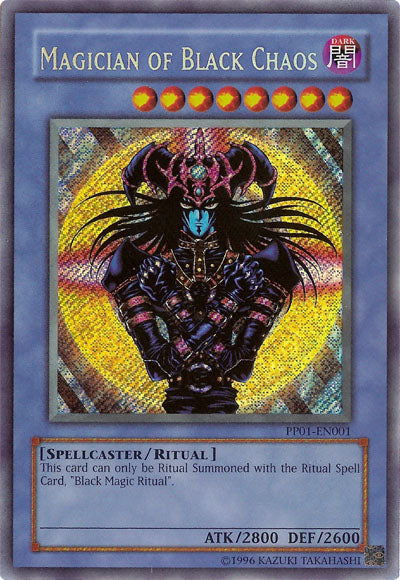 Magician of Black Chaos [PP01-EN001] Secret Rare | Cracking-Singles