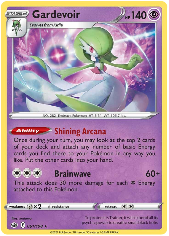 Gardevoir (061/198) (Theme Deck Exclusive) [Sword & Shield: Chilling Reign] | Cracking-Singles