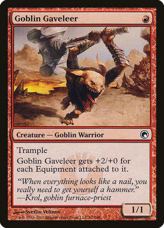 Goblin Gaveleer [Scars of Mirrodin] | Cracking-Singles