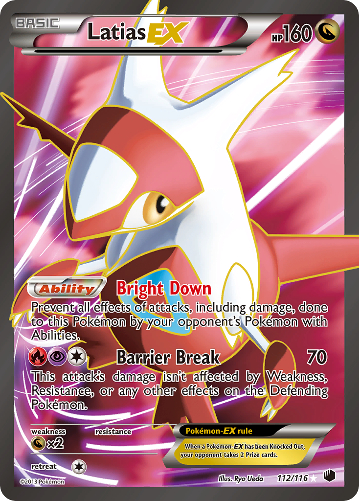 Latias EX (112/116) [Black & White: Plasma Freeze] | Cracking-Singles