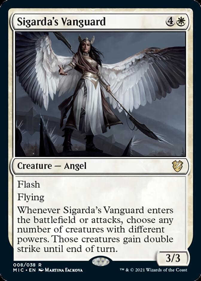 Sigarda's Vanguard [Innistrad: Midnight Hunt Commander] | Cracking-Singles