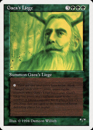 Gaea's Liege [Summer Magic / Edgar] | Cracking-Singles