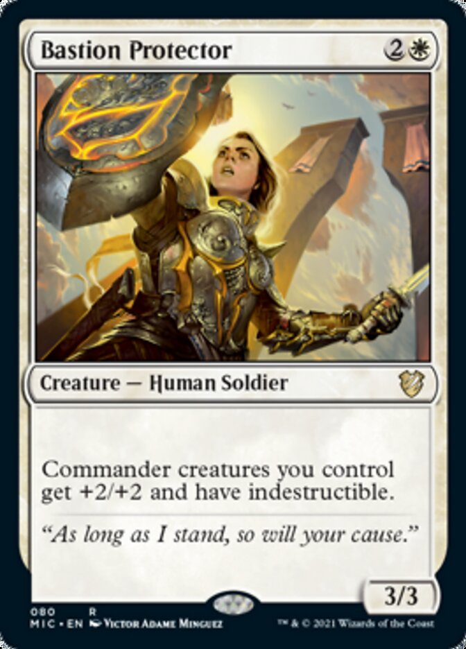 Bastion Protector [Innistrad: Midnight Hunt Commander] | Cracking-Singles