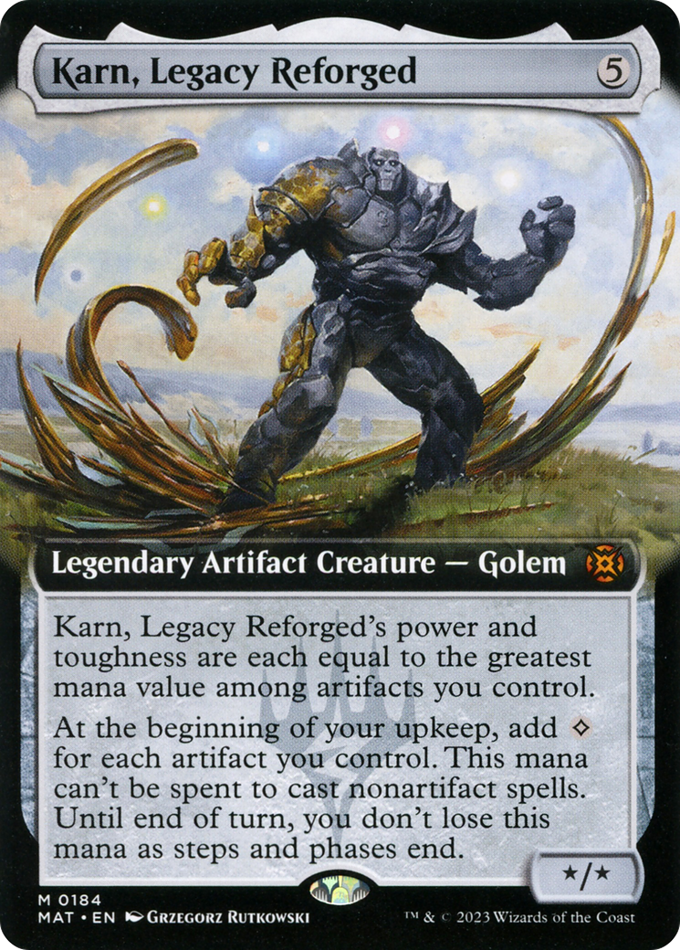 Karn, Legacy Reforged (Extended Art) [March of the Machine: The Aftermath] | Cracking-Singles