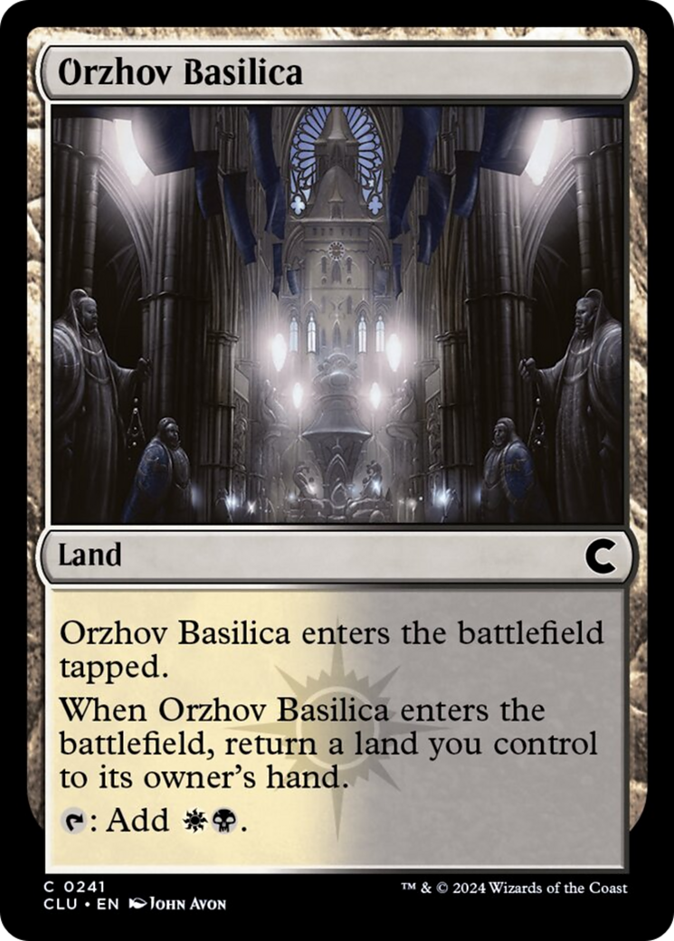 Orzhov Basilica [Ravnica: Clue Edition] | Cracking-Singles