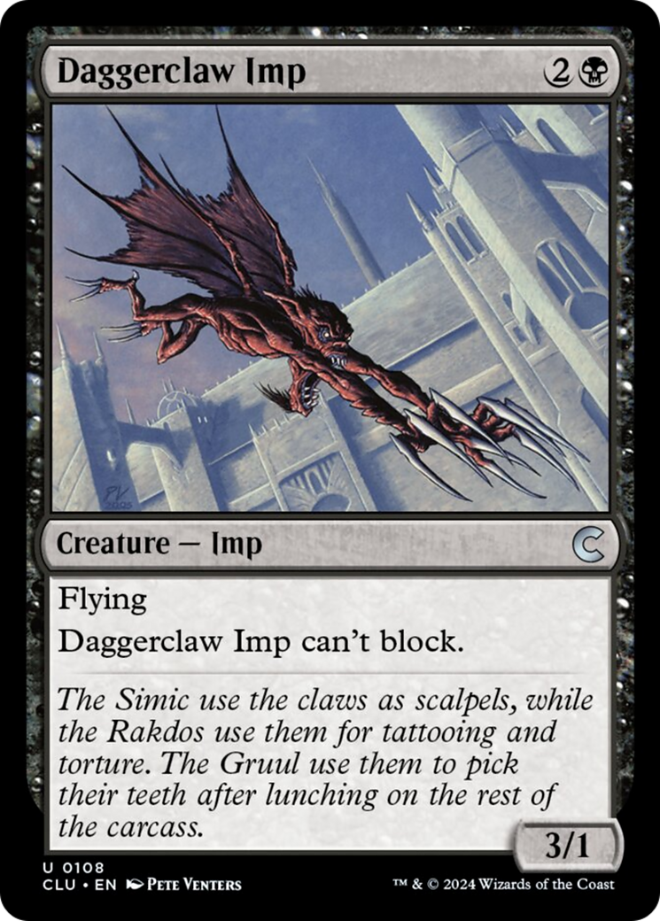 Daggerclaw Imp [Ravnica: Clue Edition] | Cracking-Singles