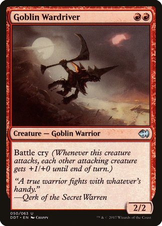 Goblin Wardriver [Duel Decks: Merfolk vs. Goblins] | Cracking-Singles