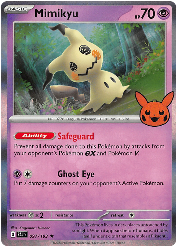 Mimikyu (097/193) [Trick or Trade 2023] | Cracking-Singles