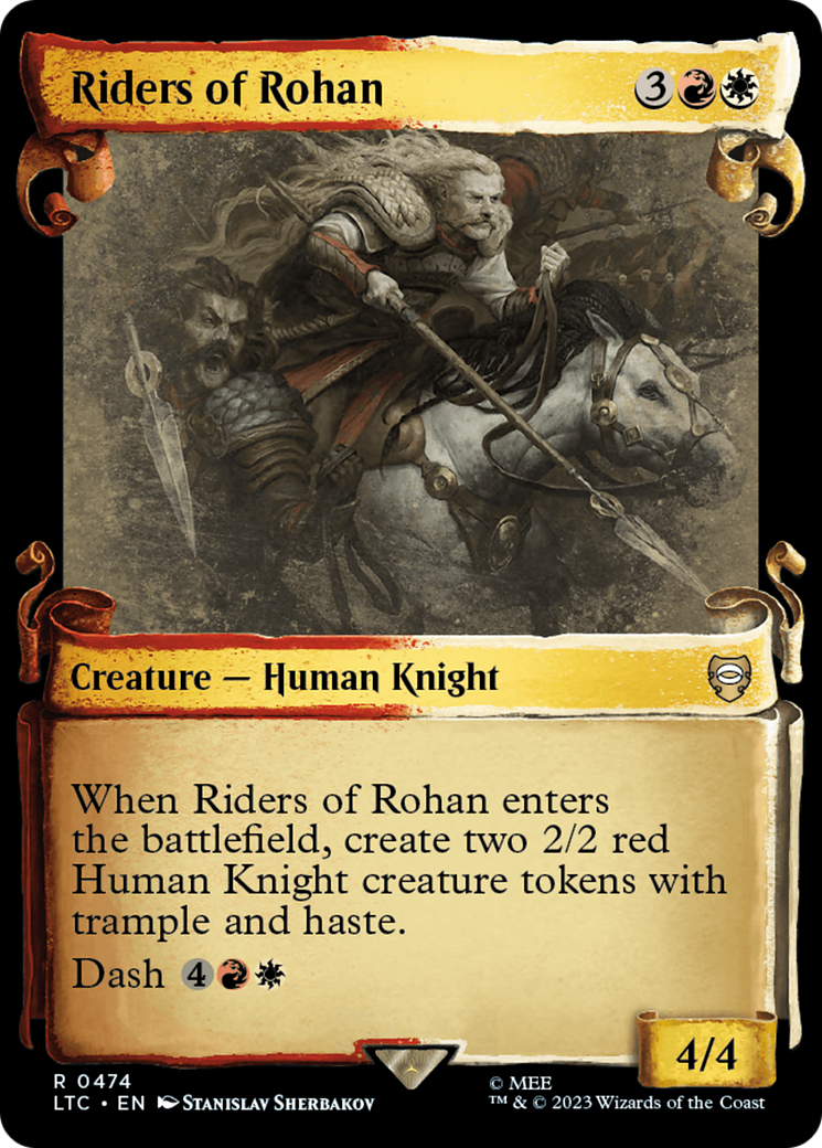 Riders of Rohan [The Lord of the Rings: Tales of Middle-Earth Commander Showcase Scrolls] | Cracking-Singles