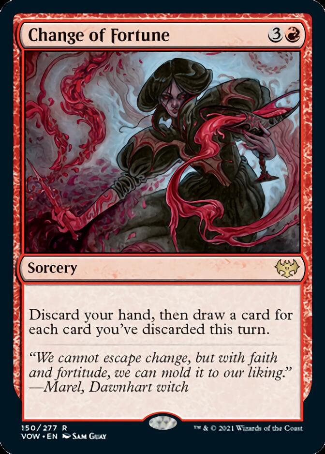 Change of Fortune [Innistrad: Crimson Vow] | Cracking-Singles