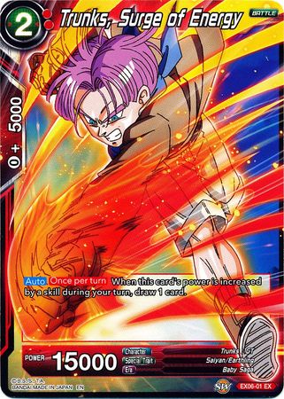 Trunks, Surge of Energy [EX06-01] | Cracking-Singles