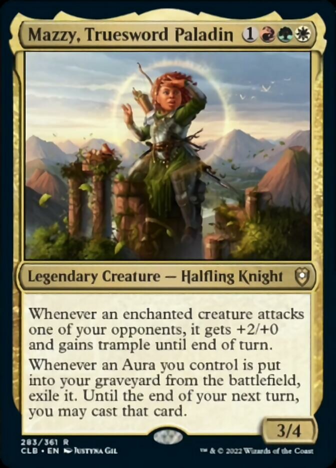 Mazzy, Truesword Paladin [Commander Legends: Battle for Baldur's Gate] | Cracking-Singles