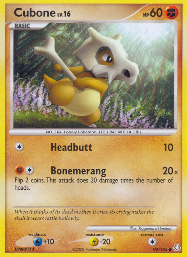 Cubone (90/146) [Diamond & Pearl: Legends Awakened] | Cracking-Singles