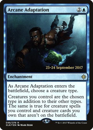 Arcane Adaptation [Ixalan Promos] | Cracking-Singles