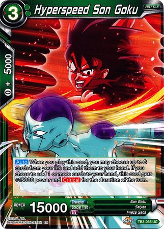 Hyperspeed Son Goku [TB3-036] | Cracking-Singles