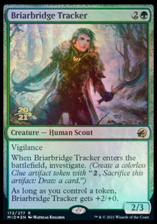 Briarbridge Tracker [Innistrad: Midnight Hunt Prerelease Promos] | Cracking-Singles