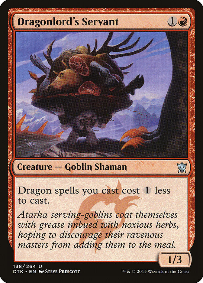 Dragonlord's Servant [Dragons of Tarkir] | Cracking-Singles