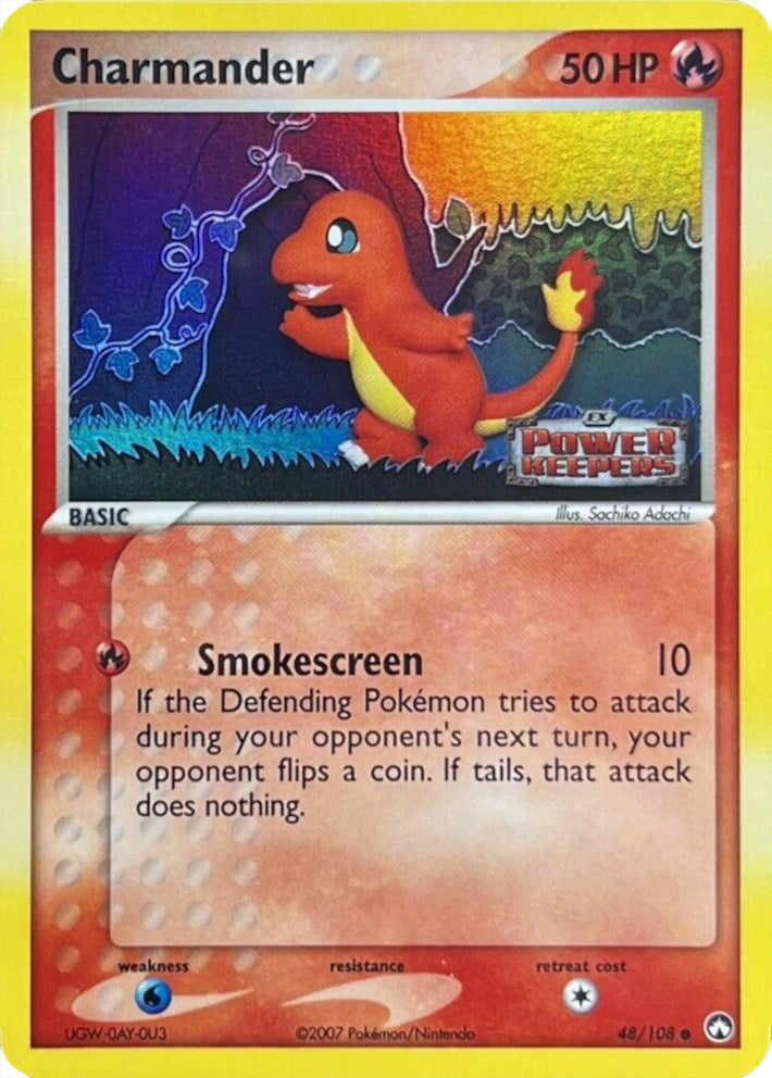 Charmander (48/108) (Stamped) [EX: Power Keepers] | Cracking-Singles