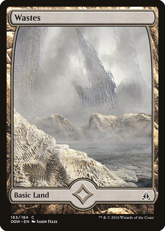 Wastes (183) - Full Art [Oath of the Gatewatch] | Cracking-Singles