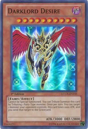 Darklord Desire [LCGX-EN210] Super Rare | Cracking-Singles