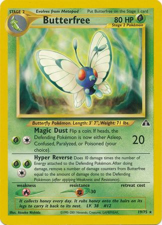 Butterfree (19/75) [Neo Discovery Unlimited] | Cracking-Singles