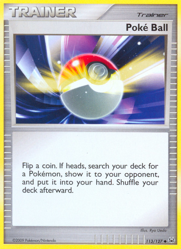 Poke Ball (113/127) [Platinum: Base Set] | Cracking-Singles