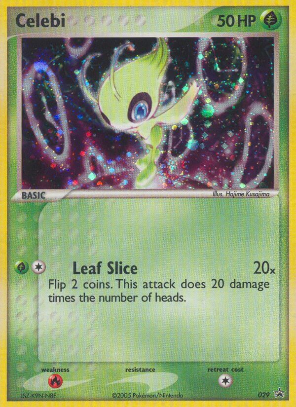 Celebi (029) [Nintendo: Black Star Promos] | Cracking-Singles