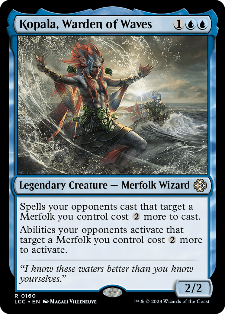 Kopala, Warden of Waves [The Lost Caverns of Ixalan Commander] | Cracking-Singles