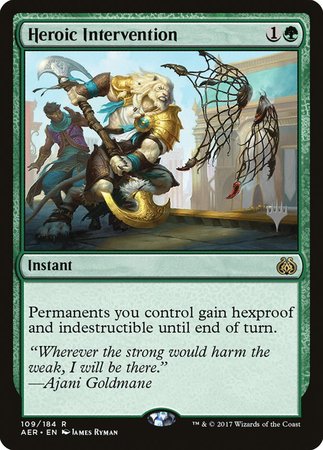 Heroic Intervention [Aether Revolt Promos] | Cracking-Singles