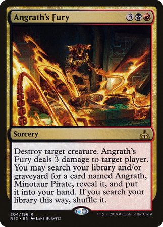 Angrath's Fury [Rivals of Ixalan] | Cracking-Singles