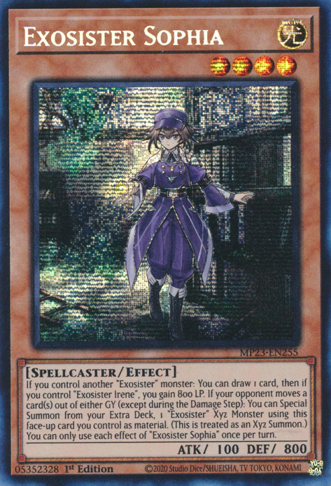 Exosister Sophia [MP23-EN255] Prismatic Secret Rare | Cracking-Singles